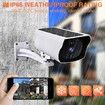 1080P Wireless WiFi Solar Camera Outdoor Protection Security Surveillance, Video Monitor Smart Home PIR Motion Detection Cam