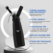 Professional Whipped Cream Dispenser Highly Durable Aluminum Whip Cream Whipper 500ml /1 Pint Large Capacity Whipped Cream Maker