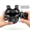 Stroller Cup Holder with Phone Holder,Bike Cup Holder,2-in-1 Universal Cup Phone Holder for Stroller,Bike,Wheelchair,Walker,Scooter (Grey)