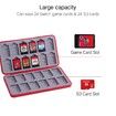 Game Card Case for Nintendo Switch/ Switch Lite/ OLED 24 Game Holder Cartridge Case for Game Card (Red Mario-24 Slots)