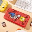 Game Card Case for Nintendo Switch/ Switch Lite/ OLED 24 Game Holder Cartridge Case for Game Card (Red Mario-24 Slots)