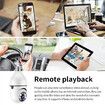 2.4G Wifi Camera Bulb 360 Degree Panorama 1080P Night Vision IP Surveillance Camera