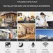 1080P Wireless Home Camera 360 Degree Rotate Auto Tracking Panoramic Cameras 2.4Ghz Wifi Webcam Monitor