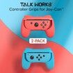 Grips for Nintendo Switch Joycon Controller 2 Pack - Game Accessories Joy-Con Handheld Joystick- Blue/Red Combo