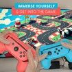 Grips for Nintendo Switch Joycon Controller 2 Pack - Game Accessories Joy-Con Handheld Joystick- Blue/Red Combo