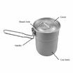 Camping Coffee Cup, Travel Mini Cooking Pot