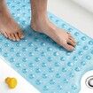 Tub Bath Shower Mat 100x40cm Non-Slip Bath Mat Machine Washable Bathroom Tub Mat