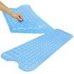 Tub Bath Shower Mat 100x40cm Non-Slip Bath Mat Machine Washable Bathroom Tub Mat