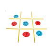 Giant Tic Tac Toe Game PVC Framed Bean Bag Toss Game for Adults & Kids Outdoor Tic Tac Toss Across Yard Game for Family Friends