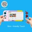For Nintendo Switch Silicone Case Fidget Toy for Switch Games Cover Soft  Kawaii Shell for Girls Boys Kids Cases for Switch Controllers (Color Bubble)