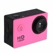 Sports Camera 1080P 12MP Sports Camera Full HD 2.0 Inch Sports Camera 30m/98ft Underwater Waterproof Camera with Installation Accessory Kit Color Pink