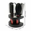 5 Pcs Professional Hair Comb Set Salon Barber Shop Mirror and Stand Combs Kit for Women Men