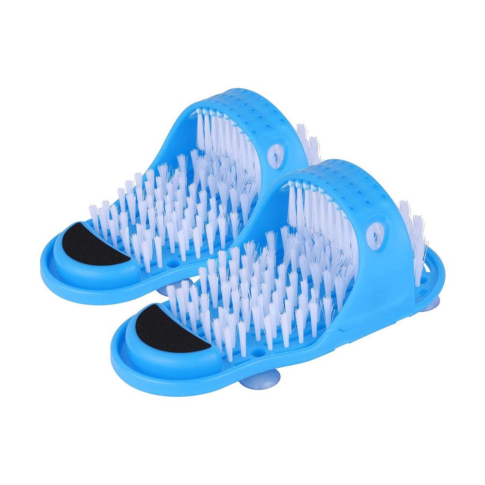 Shower Foot Cleaner Brush, Floor Spa Massage Foot Cleaner Brush, Exfoliating Cleaning Slipper