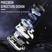 Electric Razor,Newest Mini-Shave Portable Electric Shaver,Pocket Size Portable Shaver Wet and Dry Mens Razor USB Rechargeable Shaver (Blue)