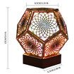 Bohemian Light, LED Atmosphere Lamp with Hollow Flower Pattern Waterproof Lamp