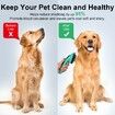 Pet Cleaning Slicker Brush for Shedding Long Short Haired, Safe Painless Bristles , Sit For All Size Pet, With Comb and Nail Clippers included