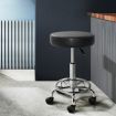 Artiss 2X Salon Stool Round Swivel Barber Hair Bar Stools Hydraulic Lift Black