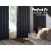 Artiss 2X Blockout Curtains Eyelet 300x230cm Charcoal