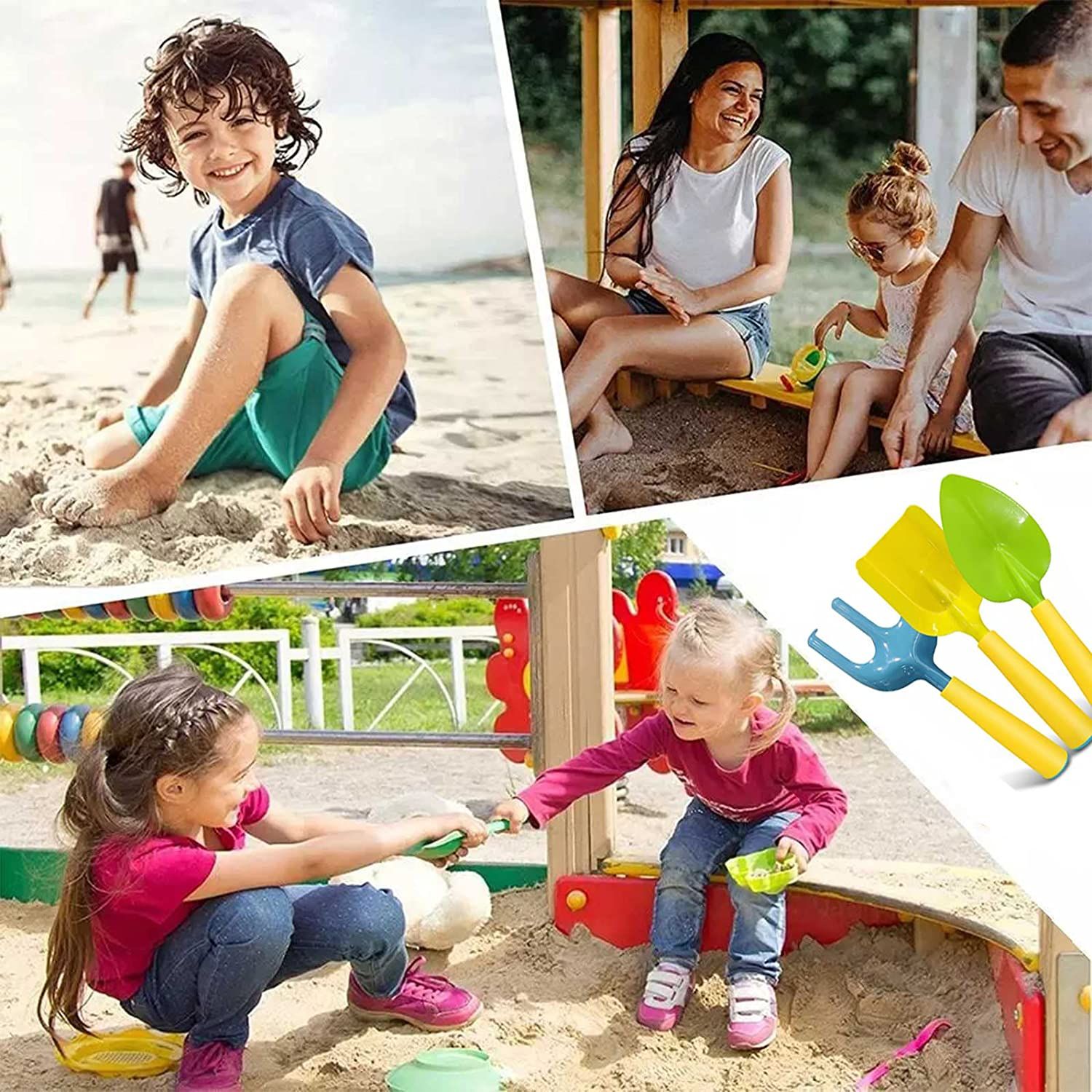 Kids Gardening Tools Set, 9 Pcs Garden Toys Set with Watering Can