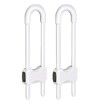 Baby Proofing Cabinets,Cabinet Locks for Babies,U-Shaped Child Locks for Cabinets,Child Proof Cabinet Latches,Child Safety Cabinet Locks (Pack of 2)