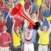 Handheld Air Horn, Aluminum And ABS Portable Handheld Air Pump Horn