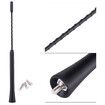 9 Inches Car Car Aerial Antenna, Anti Noise Beesting Aerial FM Radio Antenna with Screws