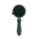 Pet Hair Removal Comb Brush Green