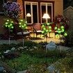 2pcs Solar Garden Lights,Outdoor Solar Pear Tree LED Lights Waterproof Park Stake Landscape Lights for Patio Yard Pathway