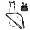 2In1 TWS Hanging-Neck Sports Bluetooth EARPHONE EARPLUG Music Auto Playing Wireless Stereo Anc Enc Dual Noise Reduction Hifi Subwoofer  Long Battery