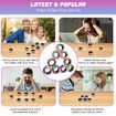 9Pcs Magnetic Rings Fidget Toy Set,Idea ADHD Anxiety Decompression Magnetic Fidget Toys Adult Fidget Spinner Rings for Relief,Finger Fidget Toys Gifts