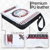 Baseball Card Binder PU Sleeves Trading Cards 400cards 4 Pockets Holder Protectors Set for Football Cards and Sports Cards