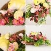Easter Egg Wreath Hanging Front Door Easter Decoration Simulation Garland