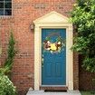 Easter Egg Wreath Hanging Front Door Easter Decoration Simulation Garland
