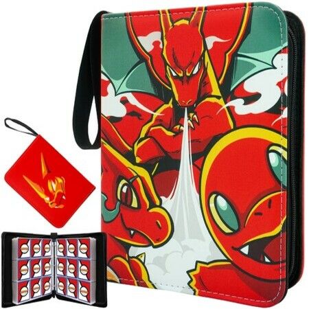 720cards Trading Card Binder Yugioh Cards Pokemon TCG Card Album Book Cartoon Anime Game Card EX GX Collectors Folder Holder Gift 9 Pockets 40 pages