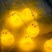 Easter String Lights 11.5ft 20 LED Fairy String Lights Egg String Lights for Home Party Decoration