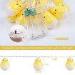 Easter String Lights 11.5ft 20 LED Fairy String Lights Egg String Lights for Home Party Decoration