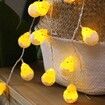 Easter String Lights 11.5ft 20 LED Fairy String Lights Egg String Lights for Home Party Decoration