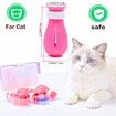 Cat Boots for Cat Only, Anti-Scratch Adjustable prickly Anti-off shoes for Cat Silicone for Cats of All Sizes for Bathing and Shaving (Pink)