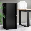 Levede Filing Cabinet Office Drawers Storage Cabinets Steel Rack Home Black