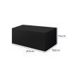 213x132x74cm Outdoor Funiture Cover in Black Colour