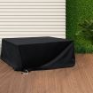 213x132x74cm Outdoor Funiture Cover in Black Colour