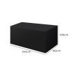 242x162x100cm Outdoor Funiture Cover in Black Colour