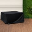 242x162x100cm Outdoor Funiture Cover in Black Colour