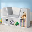 Levede Kids Bookcase Toys Box Shelf Storage Cabinet Container Children Organiser