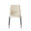 Levede 4x Dining Chairs Kitchen Table Chair Lounge Room Padded Seat PU Leather