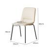 Levede 4x Dining Chairs Kitchen Table Chair Lounge Room Padded Seat PU Leather