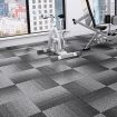 Marlow 20x Carpet Tiles 5m2 Box Heavy Commercial Retail Office Flooring