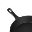 TOQUE Non Stick Frying Pan Set 3PCS Cast Iron Steak Skillet BBQ Cookware Frypan