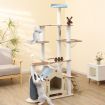 PaWz Cat Tree Scratching Post Scratcher Cats Tower Wood Condo Toys House 168cm