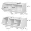 Levede Kids Toy Box Shelf Storage Cabinet Container Children Bookcase Organiser